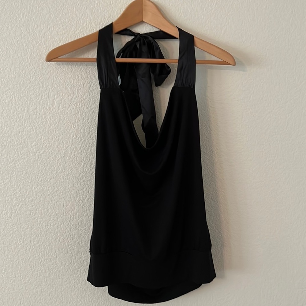 Arden B. Cowl Neck Halter Tank Top Women’s Small